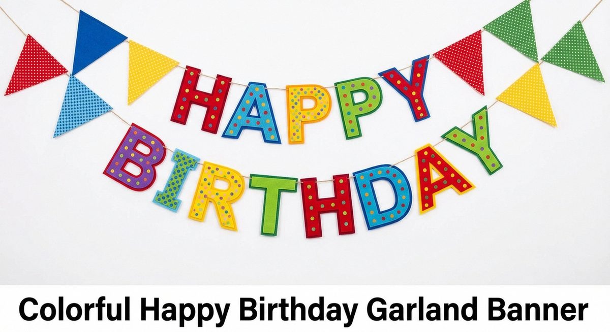 Guirnalda Feliz Cumpleaños