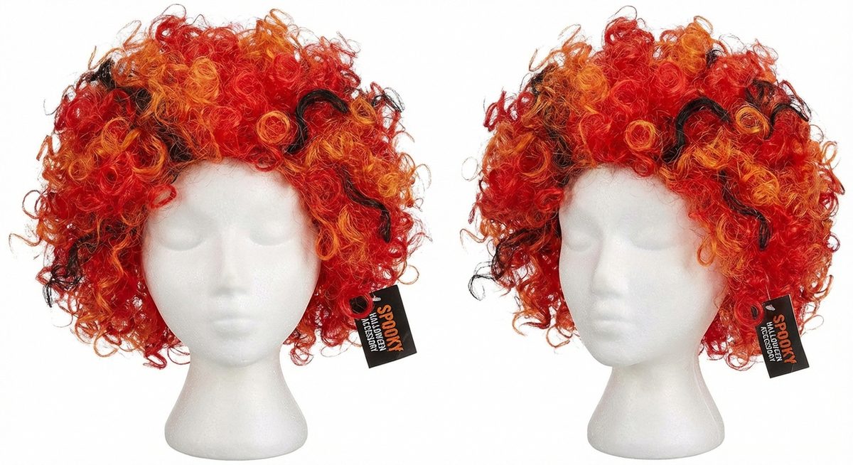 Peluca de Payaso Terror Halloween